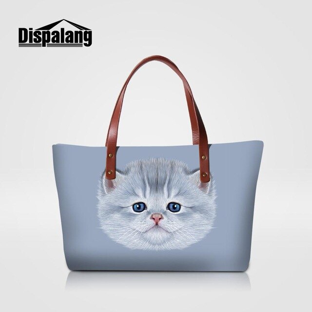 Dispalang Brand Women Bag Animal Butterfly Print Handbags Female Casual Shoulder Bag Ladies Beach Bags Girls Top-handle Bags