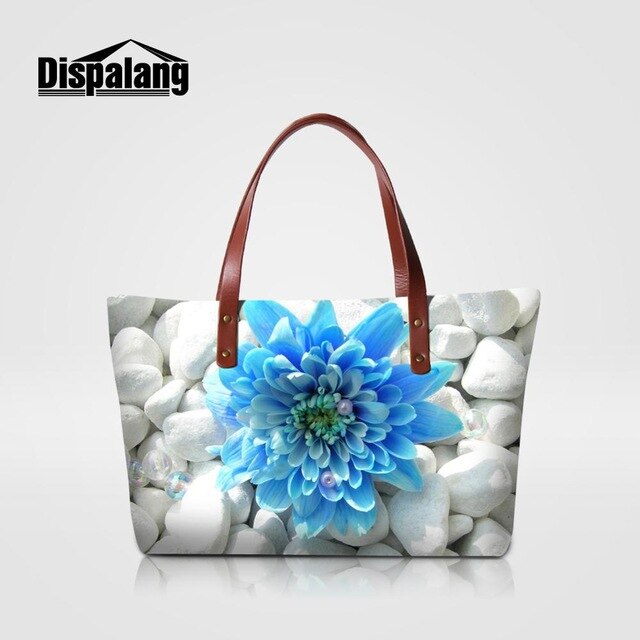 Dispalang Brand Women Bag Animal Butterfly Print Handbags Female Casual Shoulder Bag Ladies Beach Bags Girls Top-handle Bags