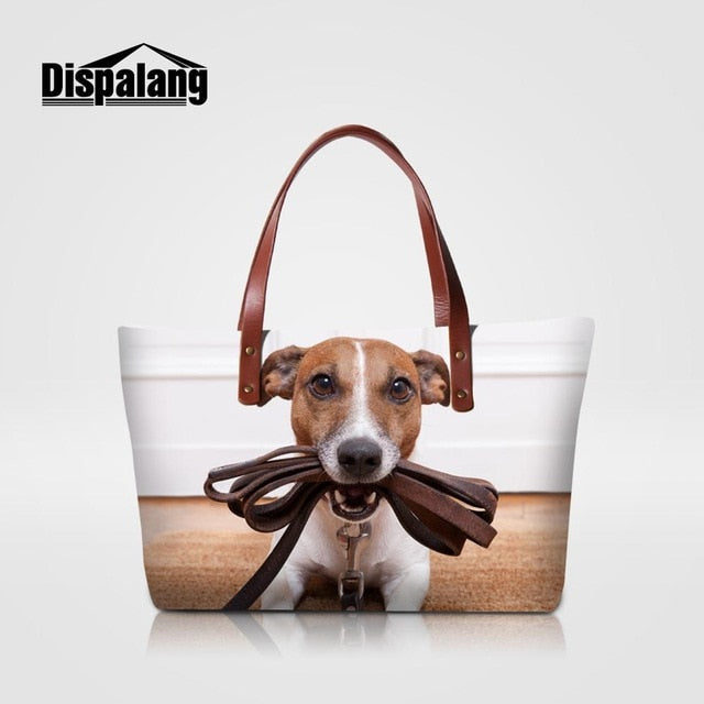 Dispalang Brand Women Bag Animal Butterfly Print Handbags Female Casual Shoulder Bag Ladies Beach Bags Girls Top-handle Bags