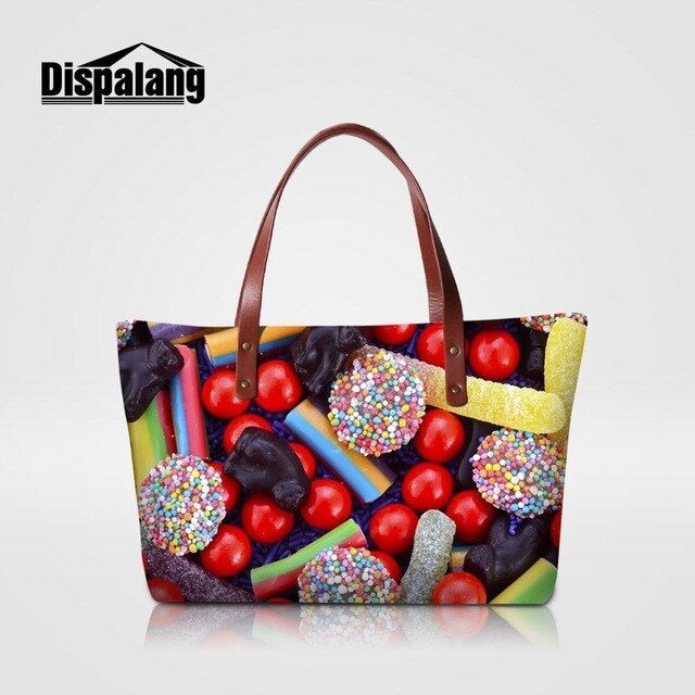 Dispalang Brand Women Bag Animal Butterfly Print Handbags Female Casual Shoulder Bag Ladies Beach Bags Girls Top-handle Bags