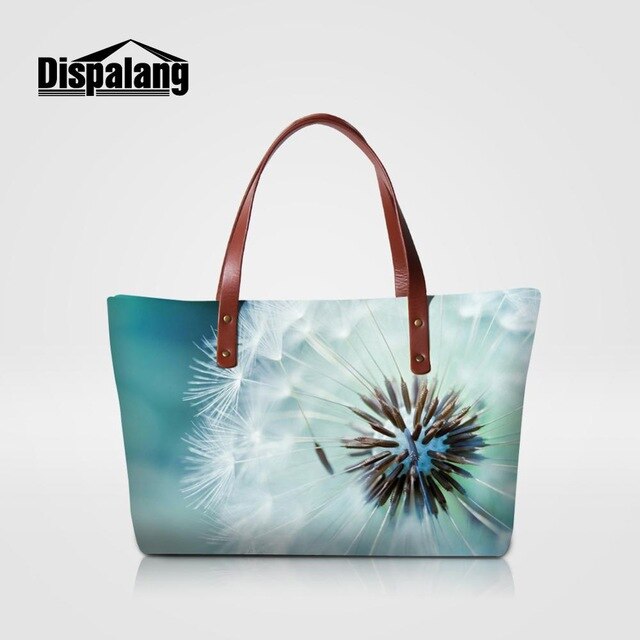 Dispalang Brand Women Bag Animal Butterfly Print Handbags Female Casual Shoulder Bag Ladies Beach Bags Girls Top-handle Bags