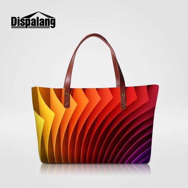 Dispalang Brand Women Bag Animal Butterfly Print Handbags Female Casual Shoulder Bag Ladies Beach Bags Girls Top-handle Bags