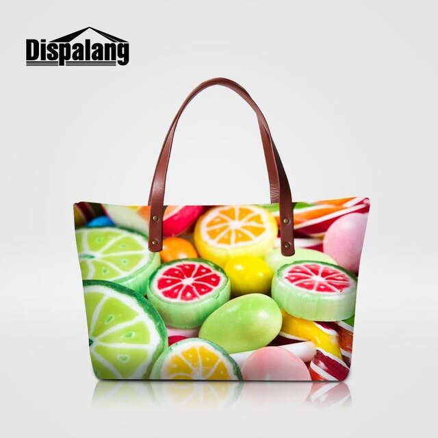 Dispalang Brand Women Bag Animal Butterfly Print Handbags Female Casual Shoulder Bag Ladies Beach Bags Girls Top-handle Bags