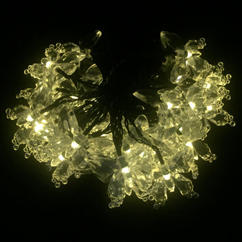 6M Solar Led Lights 30LEDs Colorful Butterfly Fairy String Lamps Christmas Holiday Party Garden Decoration Waterproof Lighting