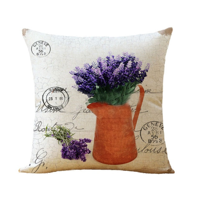 Flower Birds Cushion cover Butterfly Pillowcase sofa Decorative Cushion Cover for Sofa Home Decor Throw Pillow Case Pillows