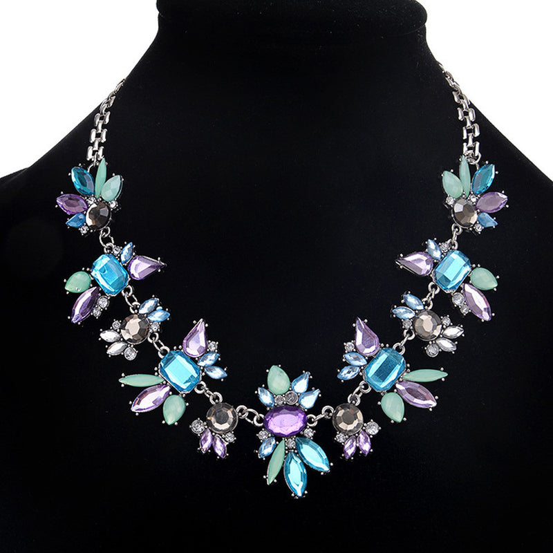 Women's Elegant Vintage Butterfly Necklace Statement Jewelry
