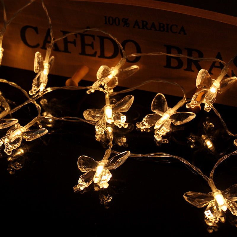 2.2 m led lamp butterfly light festival lighting outdoor/wedding decorative curtains hanging lamp series of birthday Party decor