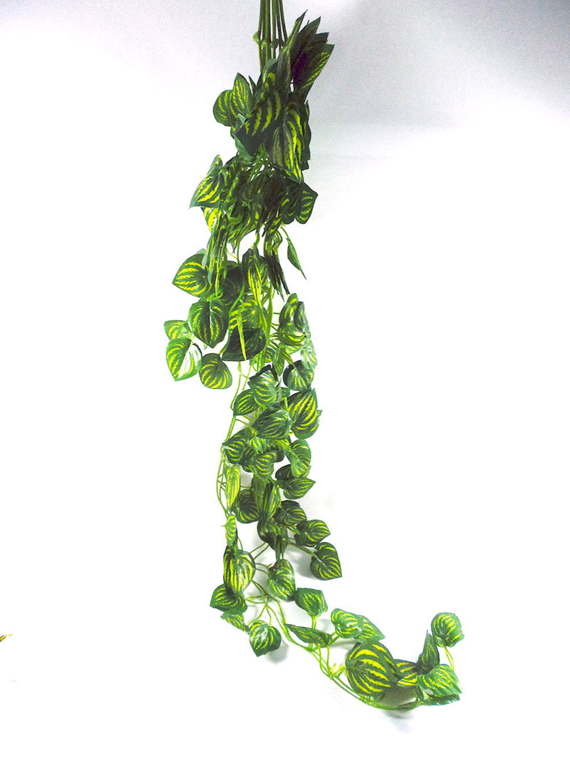 20pc Artificial Watermeloon Leaves Flower Home Decorative Flower Wreaths Display Party Wedding Decor Artificial Plants 87cm