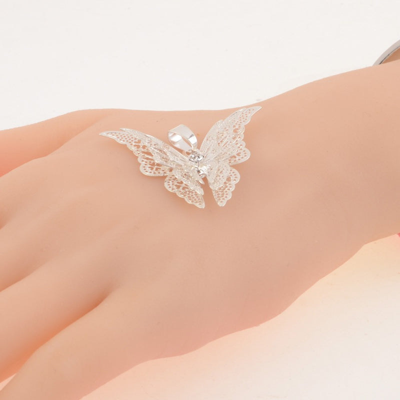Women Lovely Butterfly Chain Necklace Jewelry Pendants