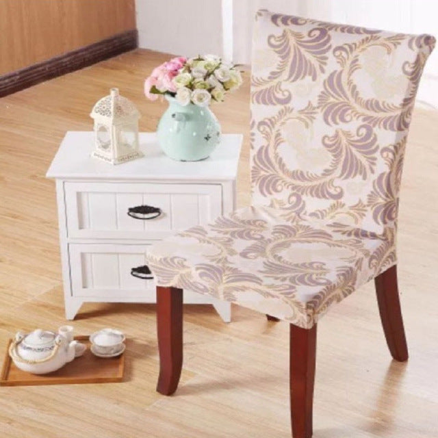 1pcs Flower Butterfly Stretch Home Decor Dining Chair Cover Spandex Decoration covering Office Banquet Hotel chair Covers 43033