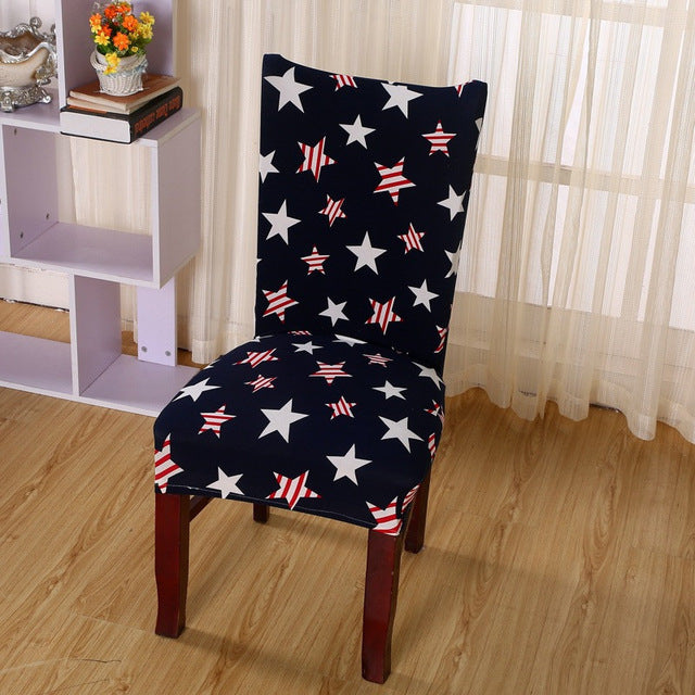 1pcs Flower Butterfly Stretch Home Decor Dining Chair Cover Spandex Decoration covering Office Banquet Hotel chair Covers 43033