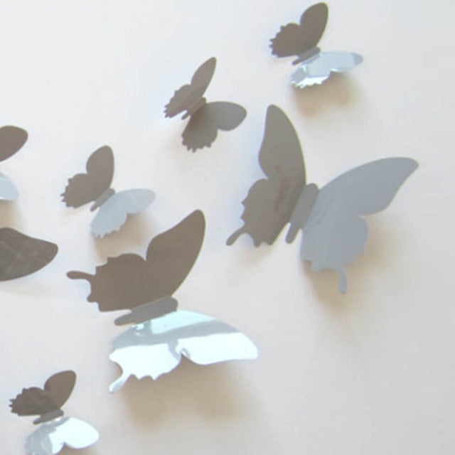 3D Butterflies Wall Stickers Room Home Decors Art / DIY Decorations Paper Wall Decorated